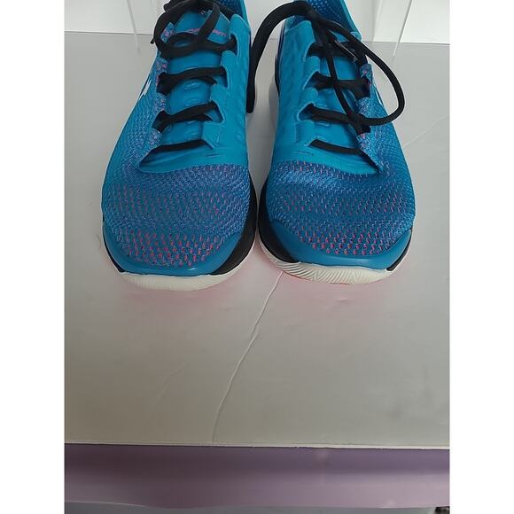 Under Armour WMS SZ 8.5 Speedform Apollo 2 Shoes Sneakers Blue Athletic Running - Picture 6 of 11